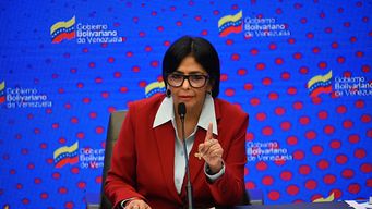 tiene cara de lacayo: vicepresidenta de venezuela apunto contra lacalle pou por sus dichos