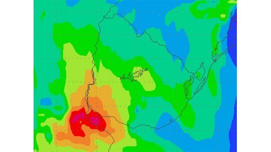 Metsul alerta por tiempo severo para Nochebuena y Navidad