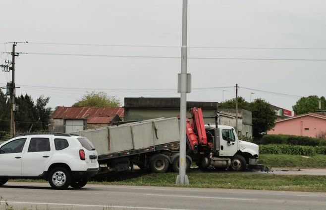 Siniestro en ruta 5. Foto: Miguel Chagas