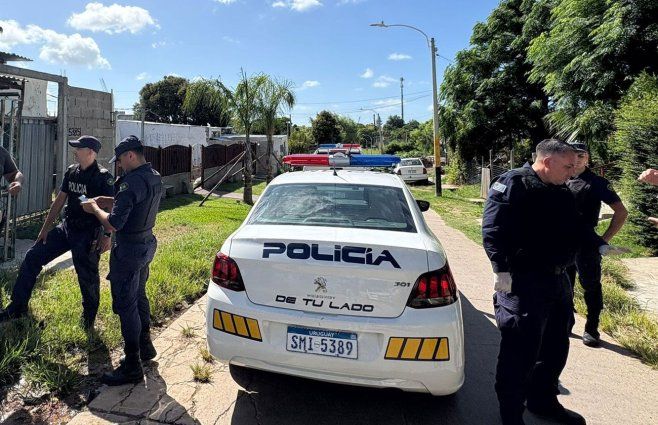 Tres detenidos por disparos en la Cruz de Carrasco. Foto: María Eugenia Scognamiglio, Subrayado.