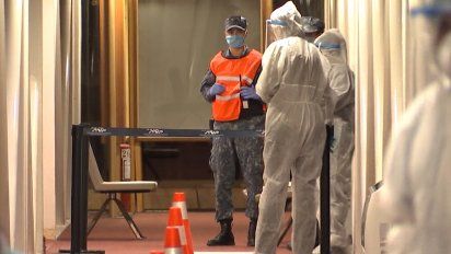 pasajeros de buquebus seran hisopados dos horas antes de embarcar