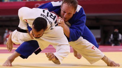 judoca uruguayo aprahamian perdio en su debut