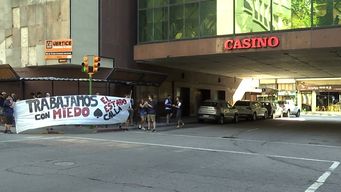 trabajadores de casinos levantaron paro y retomaron actividades, pero advirtieron que el conflicto se mantiene