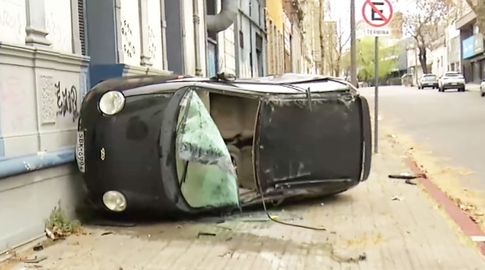 Accidente en Tapes y Jujuy.&nbsp;