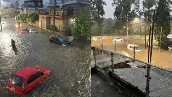 Foto: @magliotato, en X. Inundaciones en La Matanza, Buenos Aires, Argentina.