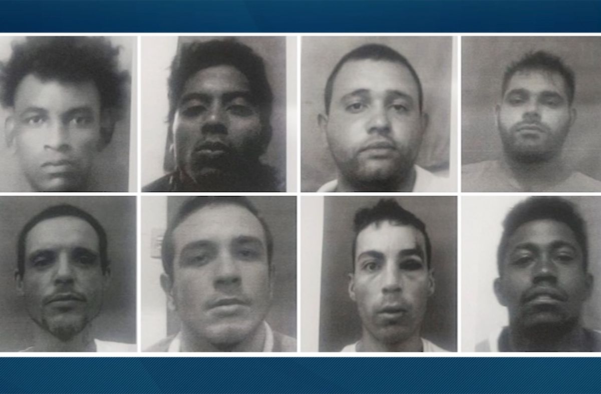 Recapturaron a tres de los peligrosos reclusos fugados de la cárcel de Livramento