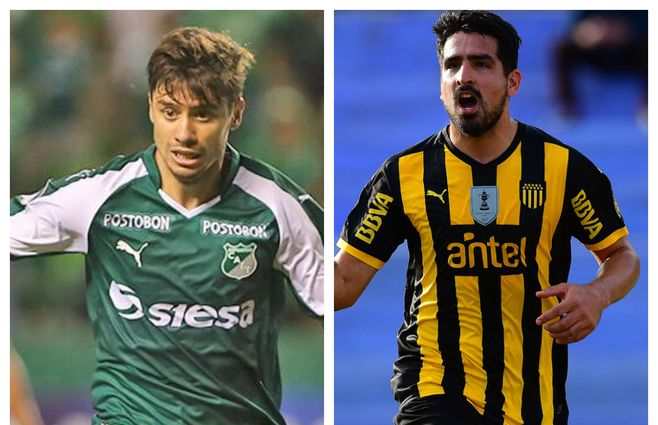 Mathías Cabrera y Lucas Viatri, figuras en sus respectivoss equipos.&nbsp;