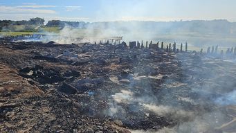 incendio generalizado provoco perdidas totales en una vivienda en construccion en jose ignacio