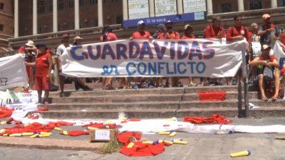 posible nuevo conflicto: adeom dice que no hay condiciones para el trabajo de guardavidas