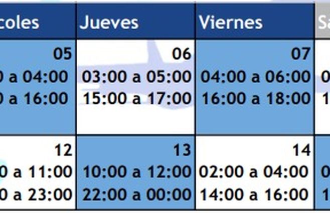 Las medidas comienzan el 3 de julio, en caso de no haber avances.