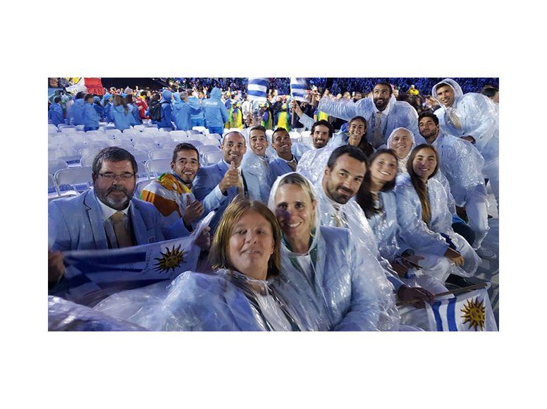 Así vivieron los deportistas uruguayos la ceremonia de clausura de Rio 2016