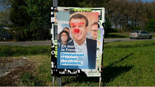 Macron protestas