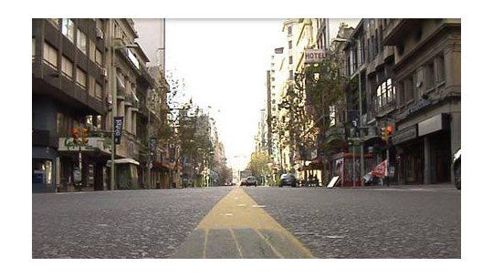 calle vacia