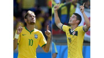 Brasil le gana 1 a 0 a Colombia por cuartos de final