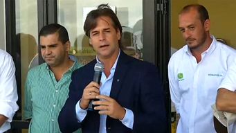 lacalle visita cerro largo en medio de un llamado a bajar el tono de la campana por la luc