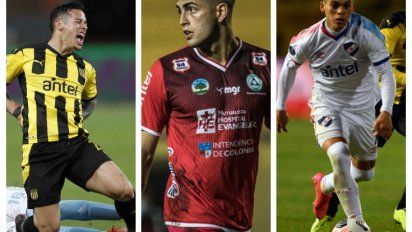 Jesús Trindade (Peñarol), Santiago Mele (Plaza Colonia) y Brian Ocampo (Nacional), figuras para el fin de semana de Torneo Apertura
