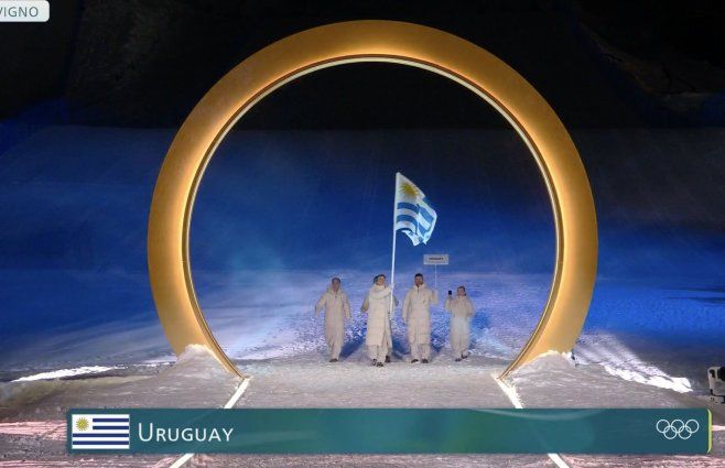 Captura de video. Transmisión oficial de Juegos Olímpicos.