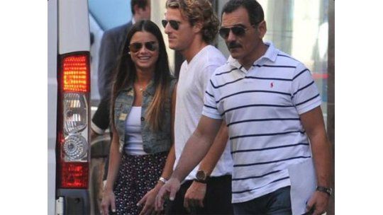 Diego Forlán habló de su foto con Victoria Saravia
