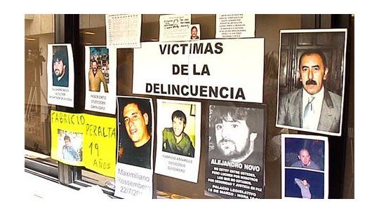 víctimas de la delincuencia