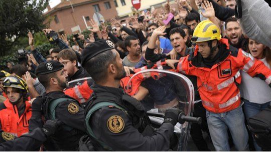 Policia cataluña referéndum