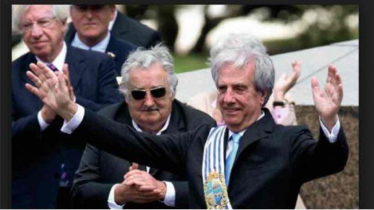 Astori, Mujica y Vázquez