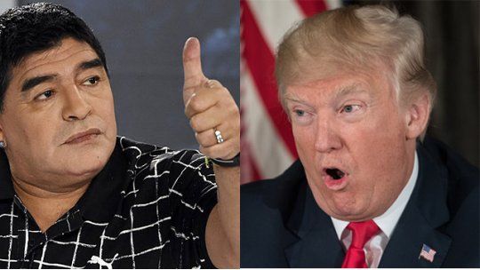 maradona trump