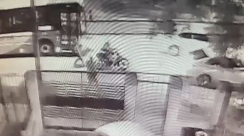 Cámara de videovigilancia a la que accedió Subrayado.