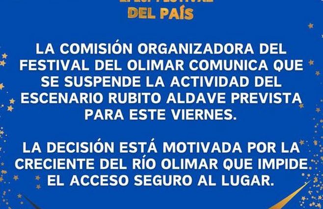 Festival del OIimar edición 50 años, bajo agua.