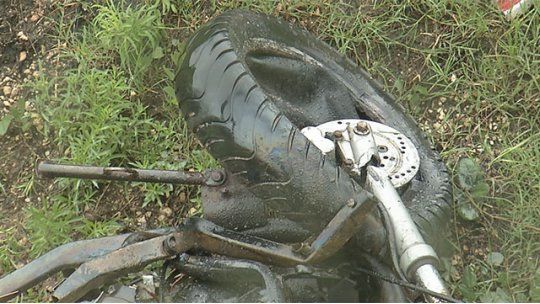 moto accidente