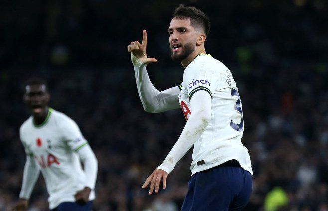 Rodrigo Bentancur. Foto: AFP.