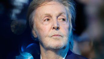 Paul McCartney, cantante británico.