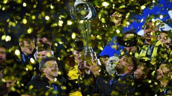Foto: FocoUy. Peñarol campeón de la Copa AUF Uruguay.