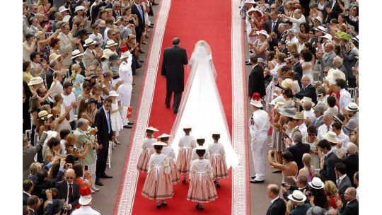 Líderes mundiales en Mónaco para boda de Alberto y Charlene