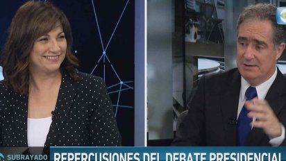 el vaso de agua y el trencito, las bromas que no se vieron en el debate