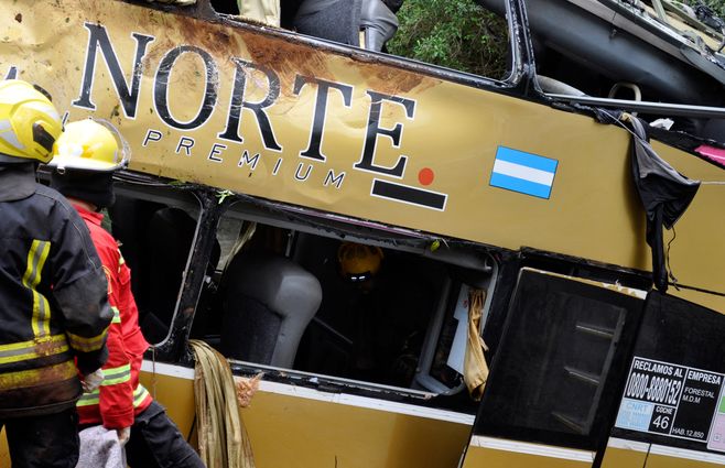 Siniestro fatal en Argentina. Foto: AFP