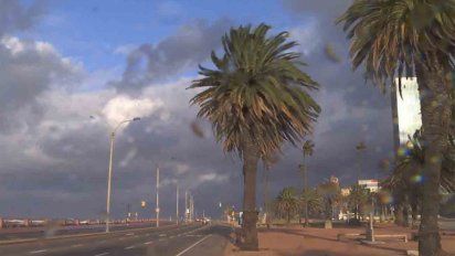 rachas de viento intensas y descenso de temperatura, a partir de la tarde del domingo