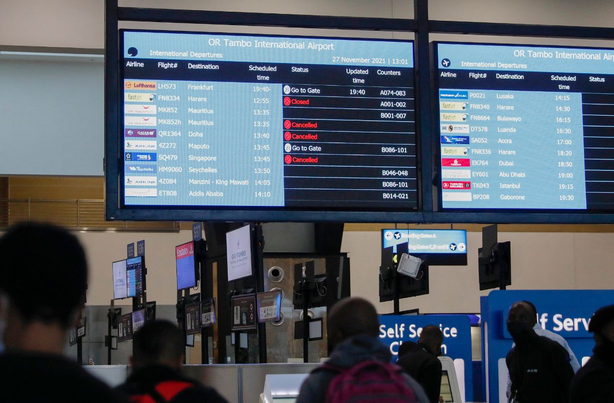 Vuelos a Sudáfrica suspendidos en varios aeropuertos europeos. AFP.
