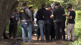 Foto: Subrayado. La Policía trabajaba en la escena del homicidio en Las Piedras.