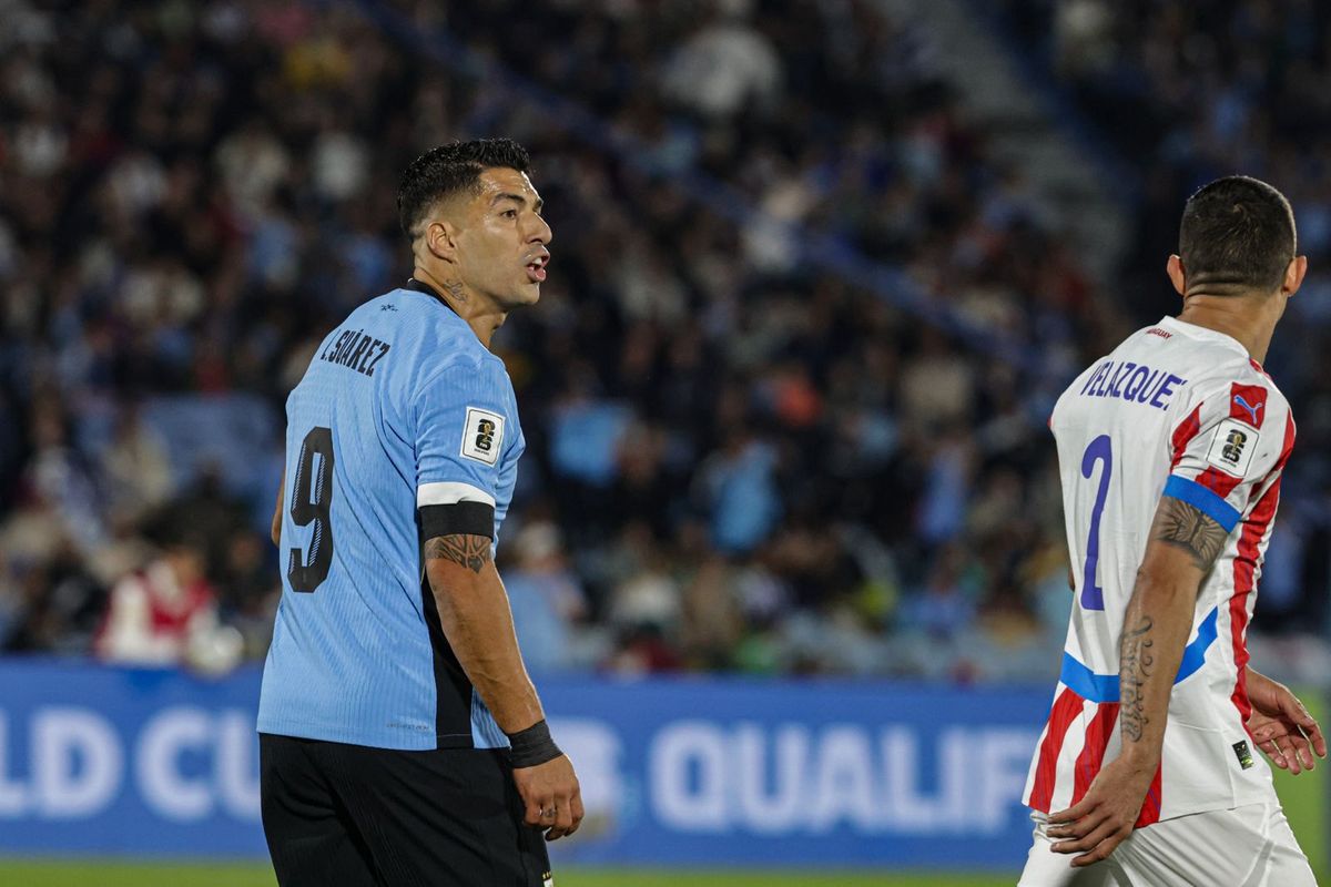 Último partido de Luis Suárez con la Celeste. Foto: Foco UY&nbsp;