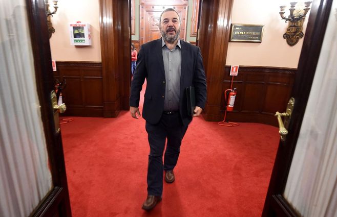 Mario Bergara en el Parlamento. Foto: FocoUy &nbsp;