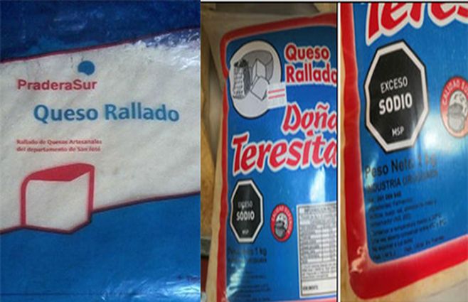 El queso rallado bajo advertencia de la Intendencia de Canelones. Foto: IMC.