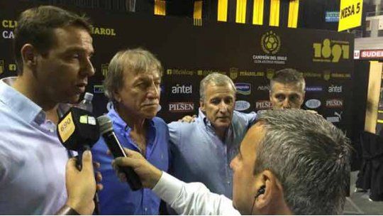 Elecciones en Peñarol: la foto que los hinchas querían ver