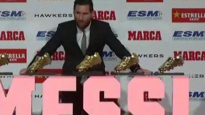 Lionel Messi, 31 años, se alza con un trofeo casi todas las temporadas.&nbsp;