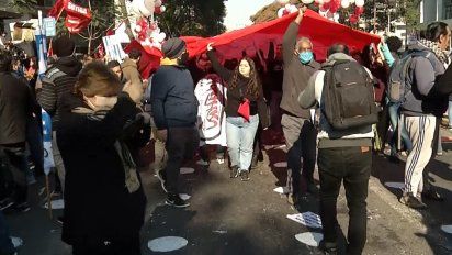 secretario del pit-cnt explica las razones del primer paro general al gobierno de lacalle