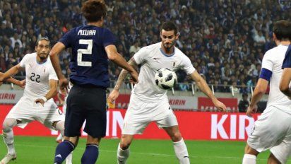 Pereiro, autor del gol uruguayo