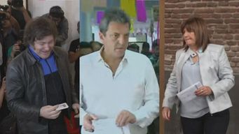 elecciones en argentina: asi votaron los candidatos en la jornada electoral