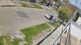 tres delincuentes rapinaron un almacen; el hecho quedo registrado en camaras de seguridad