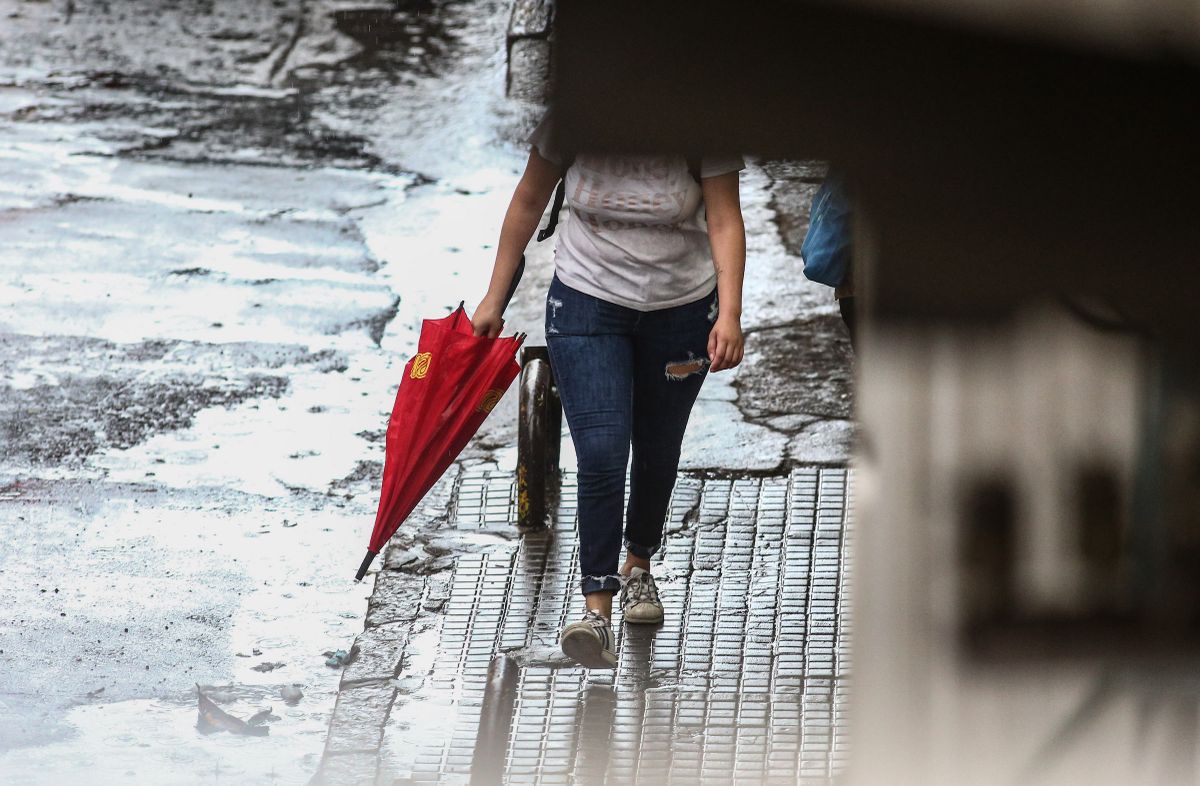 Inumet actualizó la advertencia por persistencia de tormentas puntualmente fuertes y lluvias abundantes