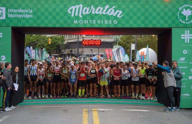 Maratón Montevideo 2023. 