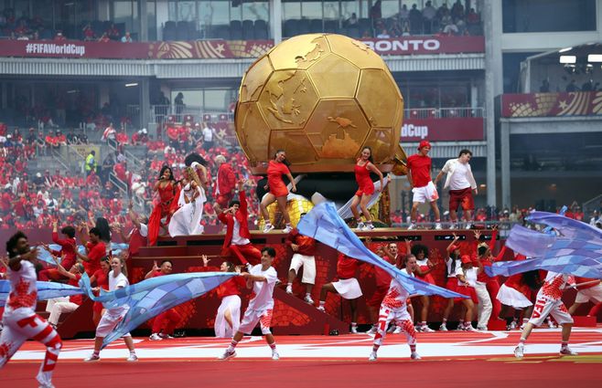 Inauguración del Mundial en Canadá. Foto: AFP